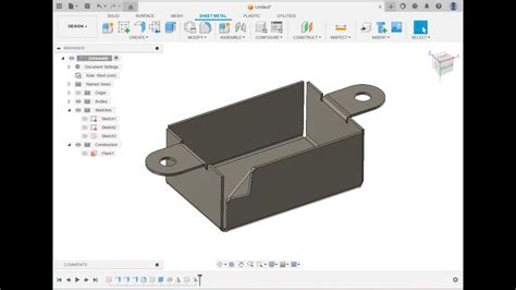 fusion 360 sheet metal bend relief|fusion 360 sheet metal cylinder.